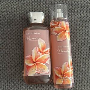 Bath and Body works— Petunia Set— Body wash and Body Spray.